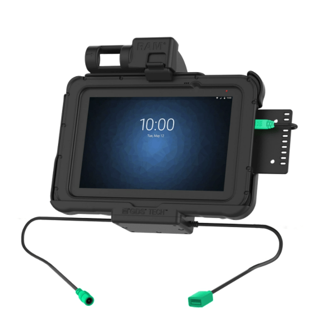 GDS® Power + Data Dock for Zebra ET5x 8.3" & 8.4" Series - RAM-HOL-ZE10PDU - OC Mounts