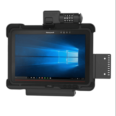 RAM® Combo Locking Form-Fit Holder for Honeywell RT10 Tablet - RAM-HOL-HON9CLU - OC Mounts