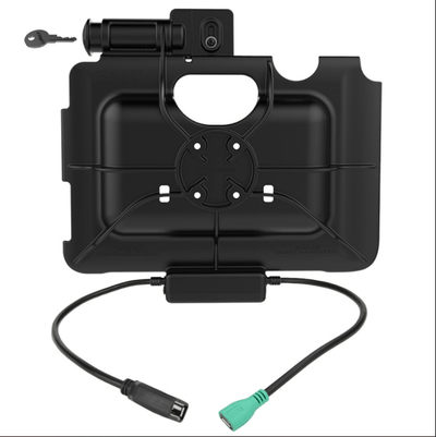 RAM® Skin™ Key-Locking Power + Data Dock for Tab Active Pro - RAM-HOL-SAM57PDKLU - OC Mounts