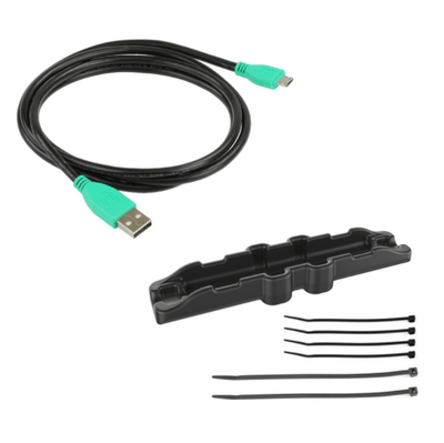 RAM® Skin™ Combo-Locking Power + Dual USB Data Dock for Tab Active Pro - RAM-HOL-SAM57PD2CLU - OC Mounts