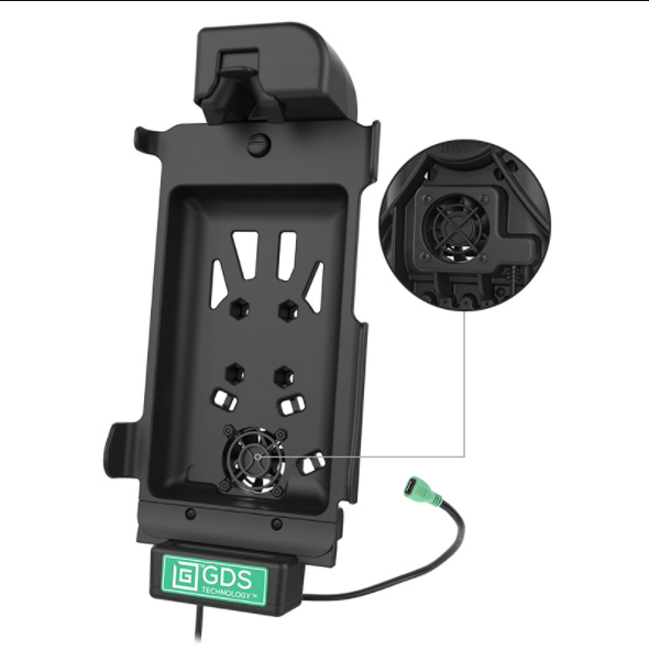 GDS® Cool-Dock™ for Samsung Tab Active3 and Tab Active2 - RAM-GDS-DOCKF-SAM62U - OC Mounts