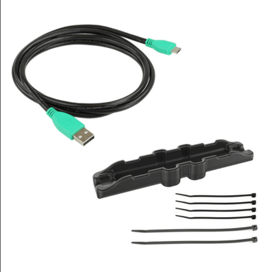 RAM® Skin™ Key-Locking Power + Dual USB Data Dock for Tab Active Pro - RAM-HOL-SAM57PD2KLU - OC Mounts