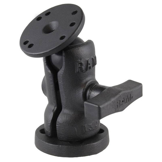 RAM® Single Ball & Socket Mount with Octagon Swivel Base - RAM-202-324-OFU