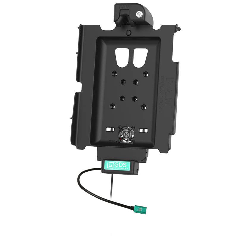 Locking GDS® Cool-Dock™ for Apple iPad Pro 12.9 3rd - 5th Gen - RAM-GDS-DOCKLF-AP37CPU - OC Mounts