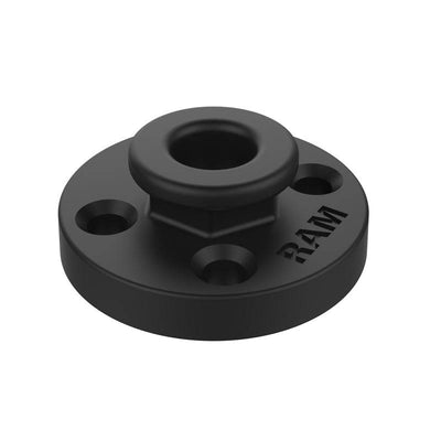 RAM® Round Base Adapter with Aluminum Octagon Button - RAM-324-OFU - OC Mounts