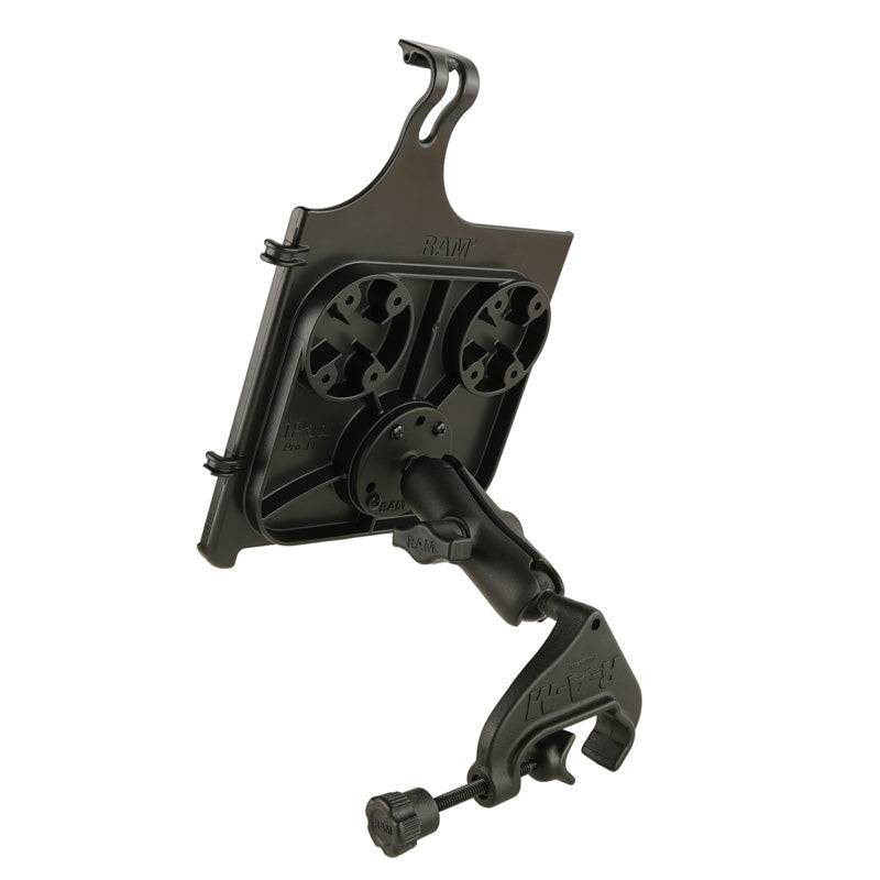 RAM® EZ-Roll'r™ Yoke Clamp Mount for Apple iPad Pro 11", Air 4 & Air 5 - RAM-B-121-AP23U - OC Mounts