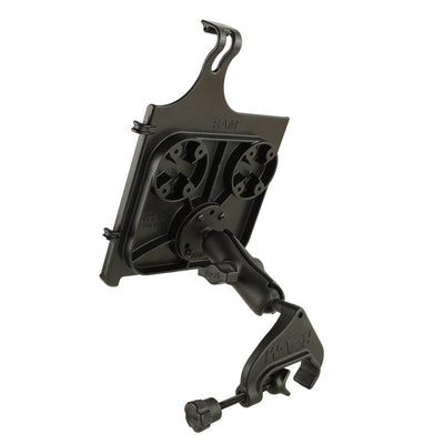 RAM® EZ-Roll'r™ Yoke Clamp Mount for Apple iPad Pro 11", Air 4 & Air 5 - RAM-B-121-AP23U - OC Mounts