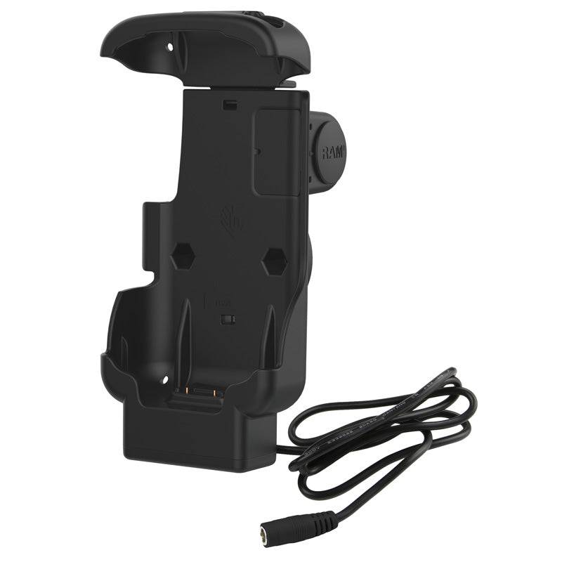 RAM® Key-Locking Form-Fit Powered Dock for Zebra TC53 & TC58 - RAM-HOL-ZE17L-2U - OC Mounts