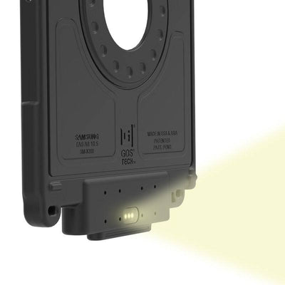 IntelliSkin® Next Gen with LED Light for Samsung Tab A8 10.5" - RAM-GDS-SKIN-SAM83-NG-LED - OC Mounts