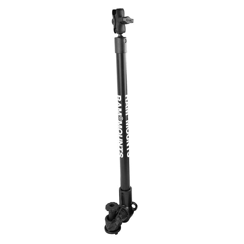 RAM® Tough-Pole™ Single Pipe Mount with RAM® Track-Node™ Base - RAP-411-18-AU - OC Mounts