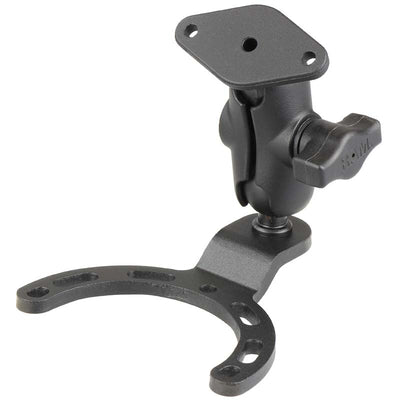 RAM® Small Gas Tank Mount with Diamond Plate - RAM-B-410-A-238U - OC Mounts
