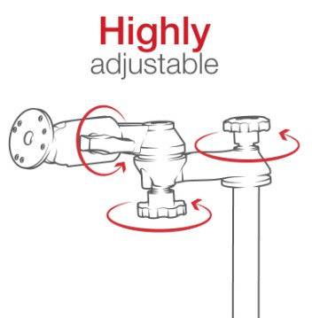 RAM® X-Grip® 12" Tablet Mount for '15-22 Ford F-150, F-250 + More - RAM-VB-195-UN11 - OC Mounts