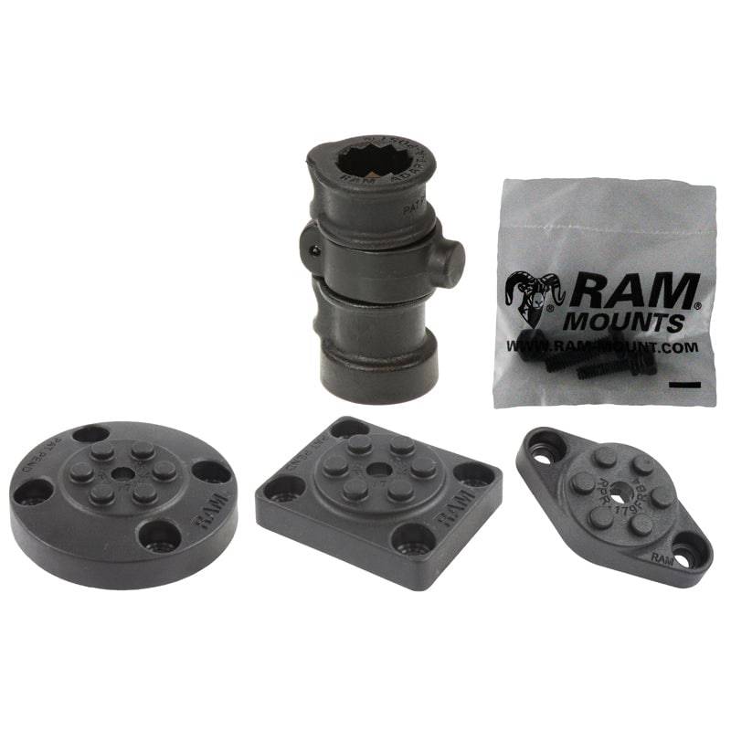 RAM® Adapt-A-Post™ with RAM® Pin-Lock™ Drill-Down Accessories - RAP-387BU - OC Mounts