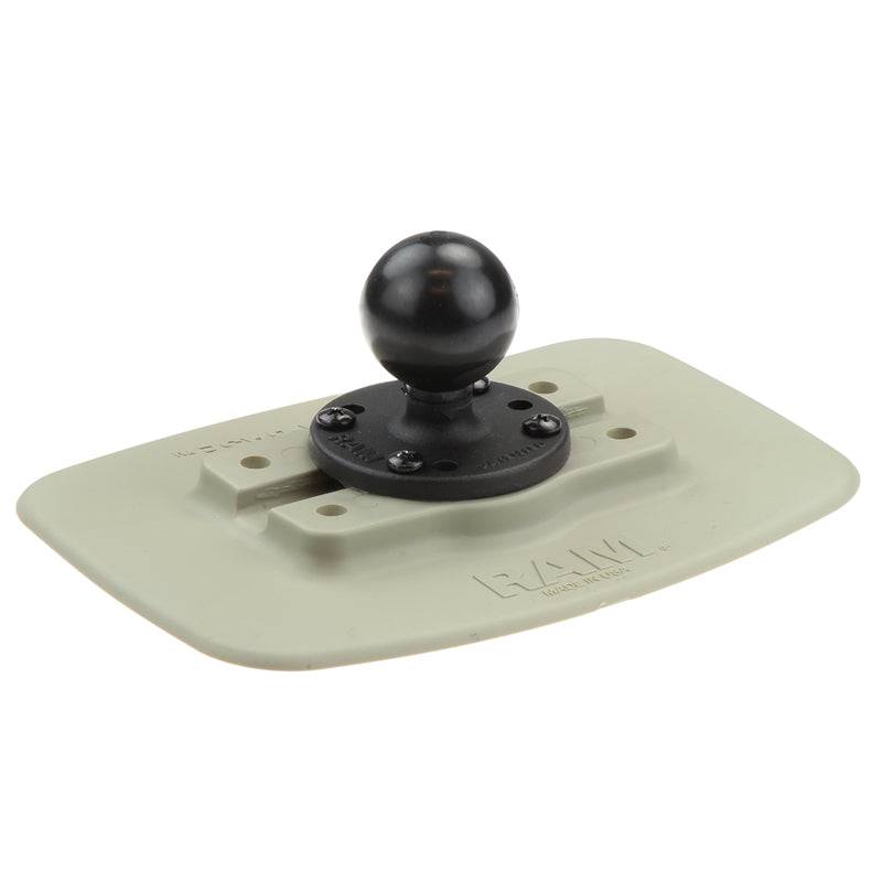 RAM® Bond-A-Base™ Adhesive Base with Ball - RAP-398-GRY-202U - OC Mounts