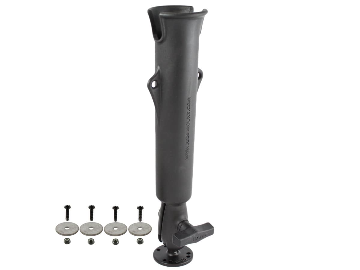 RAM® Console Flashlight Mount for RAM® Tough-Box™ Console Top Plates - RAM-VC-119TP - OC Mounts