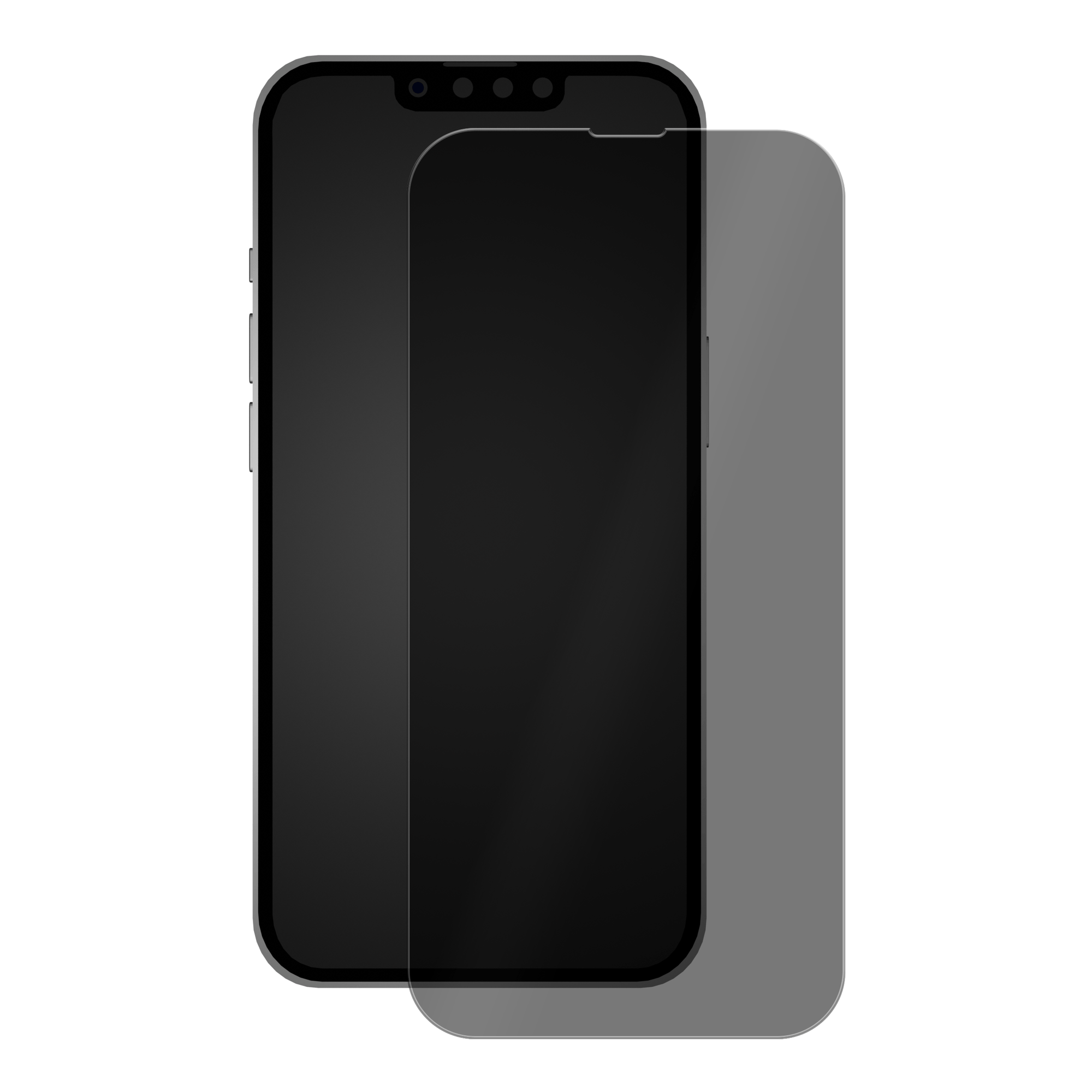 OUTER FACTOR - OnGuard Screen Protector, iPhone 13 - Privacy Glass - 30-0011100 - OC Mounts