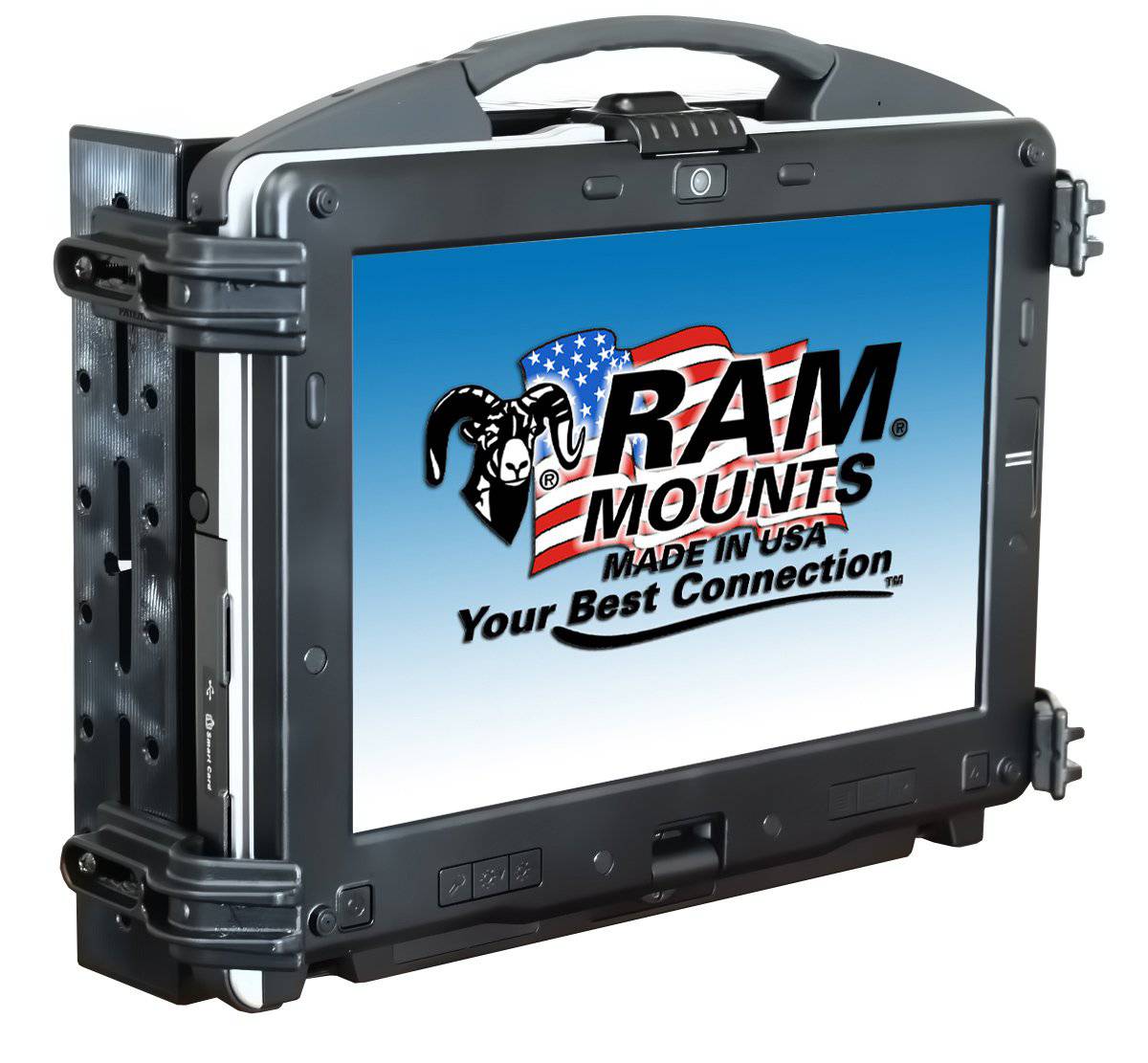 RAM Universal Laptop Tough-Tray™ Cradle - RAM-234-3 - OC Mounts