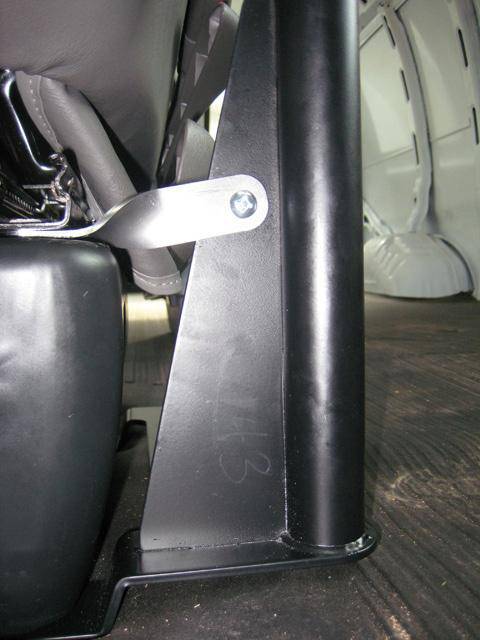 No-Drill™ Laptop Base for the Chevrolet Express Van & GMC Savana Van - RAM-VB-143 - OC Mounts