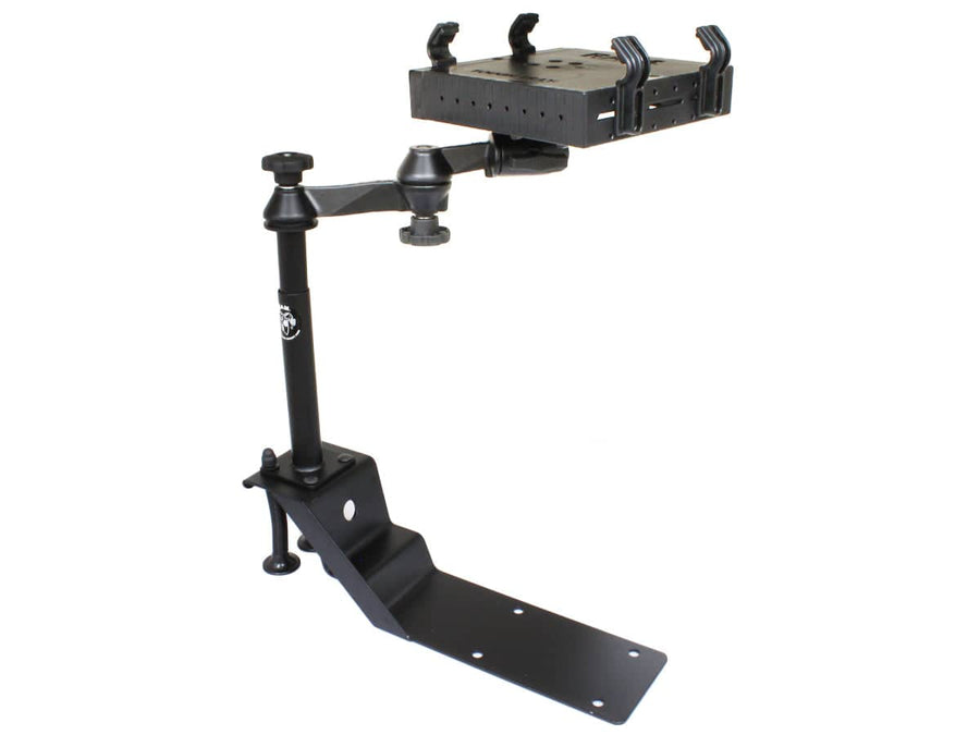 Universal Drill Down Laptop Mount for select vehicles - RAM-VBD-101-SW1 - OC Mounts