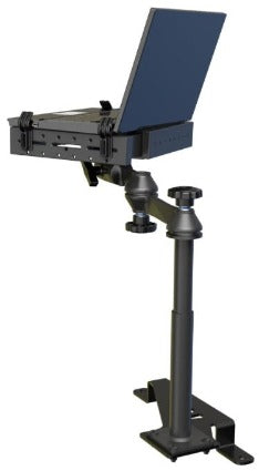 No Drill Laptop Mount for 2015-2022 Ford F150, 2017-2021 F250-F550 - RAM-VB-195-SW1 - OC Mounts