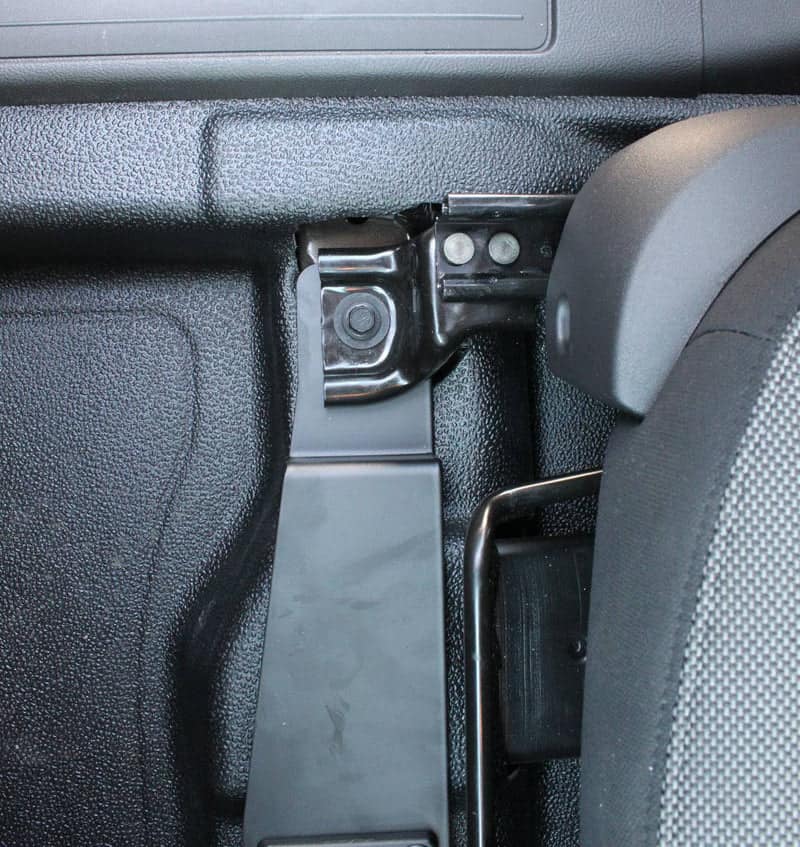 Sedan Computer Mount No Drill Laptop Mount for 2013-2017 Ford Police Interceptor Sedan and ...