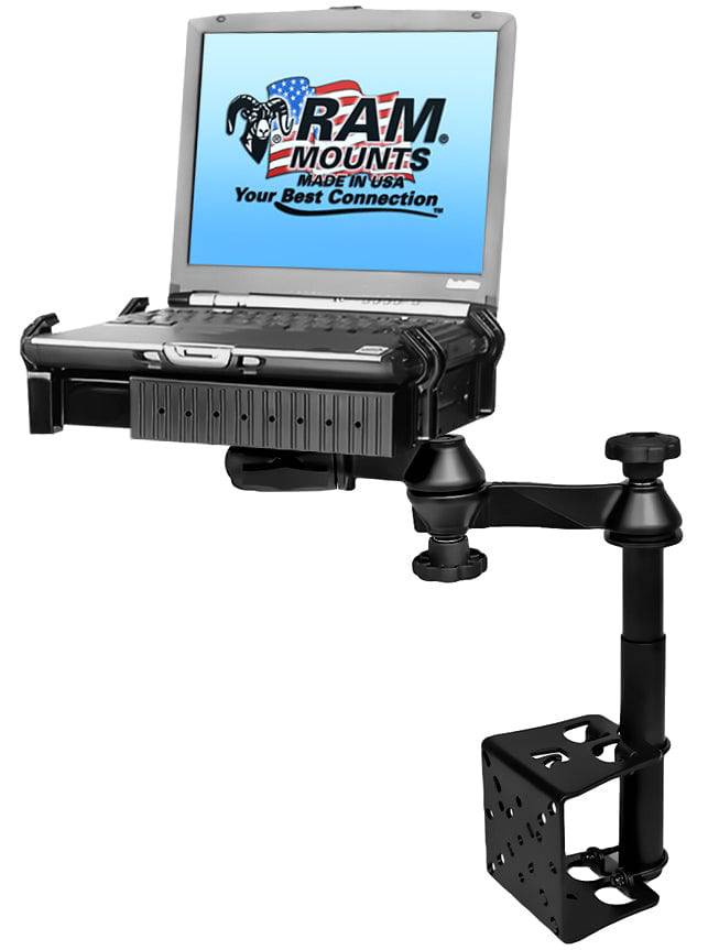 Universal Laptop Mount - RAM Swing arm Laptop Mount Desk Tele-pole - RAM-VB-184T-SW1