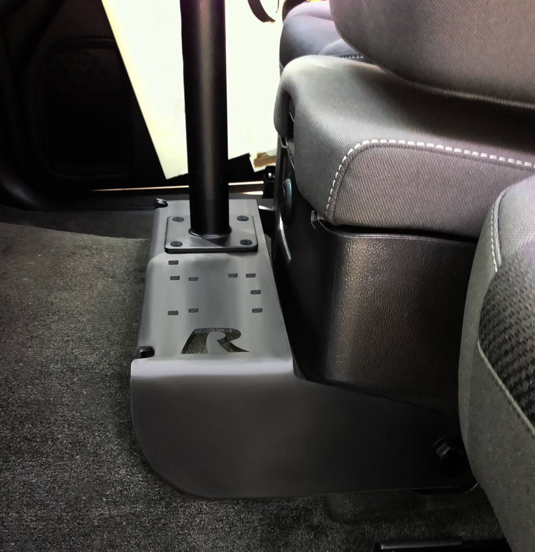 No Drill Laptop Mount for 2015-2015 Chevy Silverado 1500 Work Truck with Bench Seat Only - RAM-VB-191-SW1 - OC Mounts