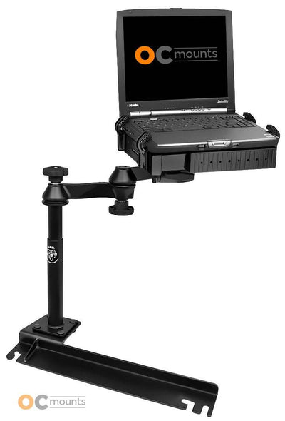 No Drill Laptop Mount for 2013 Ford Transit Connect, Chrysler Town & Country, Dodge Grand Caravan - RAM-VB-175-SW1 - OC Mounts