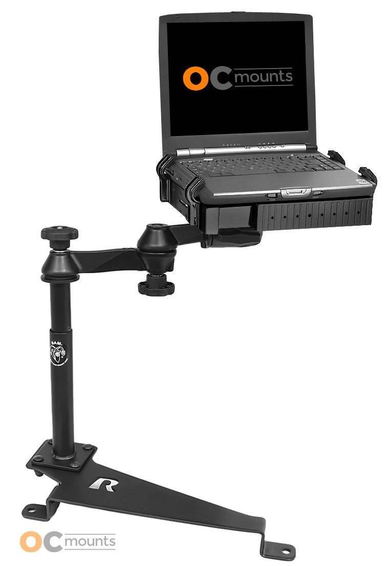 No Drill Laptop Mount for 2007-2013 Ford Edge and 2013-2017 Fusion - RAM-VB-172-SW1 - OC Mounts