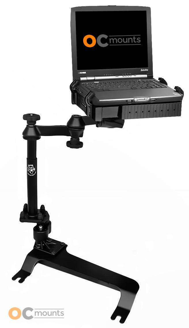 No Drill Laptop Mount for 2007-2013 Chevy Avalanche, GMC Sierra, Yukon and 2003-2011 Hummer H2 - RAM-VB-159-SW1 - OC Mounts