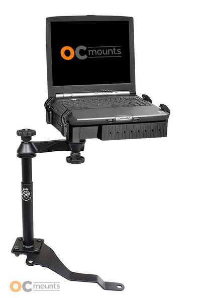 No Drill Laptop Mount for 2007-2011 Jeep Wrangler, Rubicon, Sport, Sahara, Unlimited - RAM-VB-170-SW1 - OC Mounts