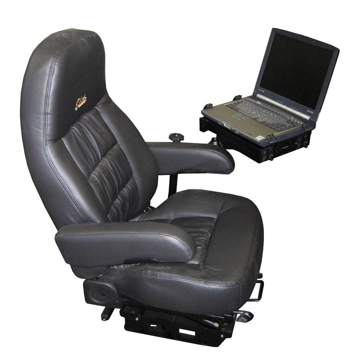 Truck Computer Mount Rigs Universal No Drill Laptop Mount for Big Rigs and Heavy Duty Trucks ...