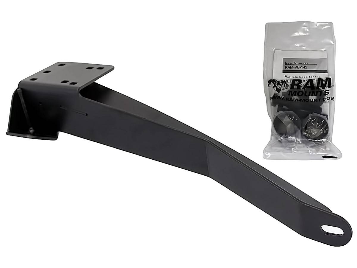 No Drill Laptop Mount for 2005-2010 Jeep Grand Cherokee, 06-10 Commander - RAM-VB-142-SW1 - OC Mounts