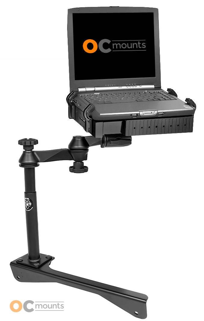No Drill Laptop Mount for 2006-2010 Dodge Charger Police Car, 06-11 Dodge Magnum Police Car - RAM-VB-145P-SW1 - OC Mounts