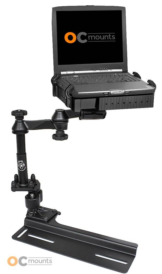 No Drill Laptop Mount for 2005-2007 Buick Terraza, Chevy Uplander, 96-07 Dodge Grand Caravan - RAM-VB-146-SW1 - OC Mounts