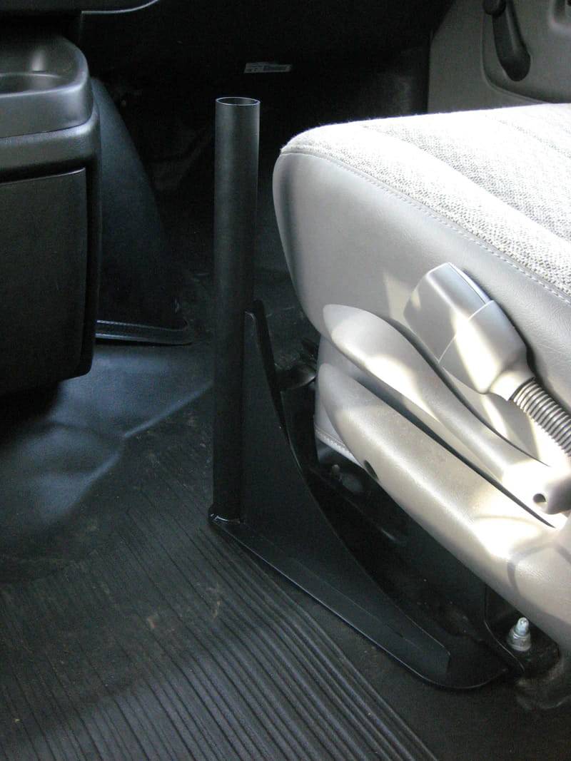 No Drill Laptop Mount for 1998-2024 Chevy Express Van and GMC Savana ...