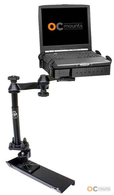 No Drill Laptop Mount for 2004-2011 Chevy Colorado Crew Cab and Canyon - RAM-VB-116A-SW1 - OC Mounts