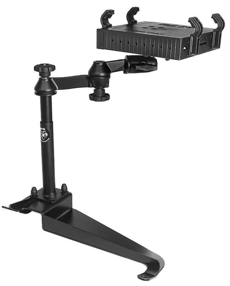 No Drill Laptop Mount for 2004-2010 Infiniti QX56, 04-15 Nissan Armada and Titan - RAM-VB-134-SW1 - OC Mounts