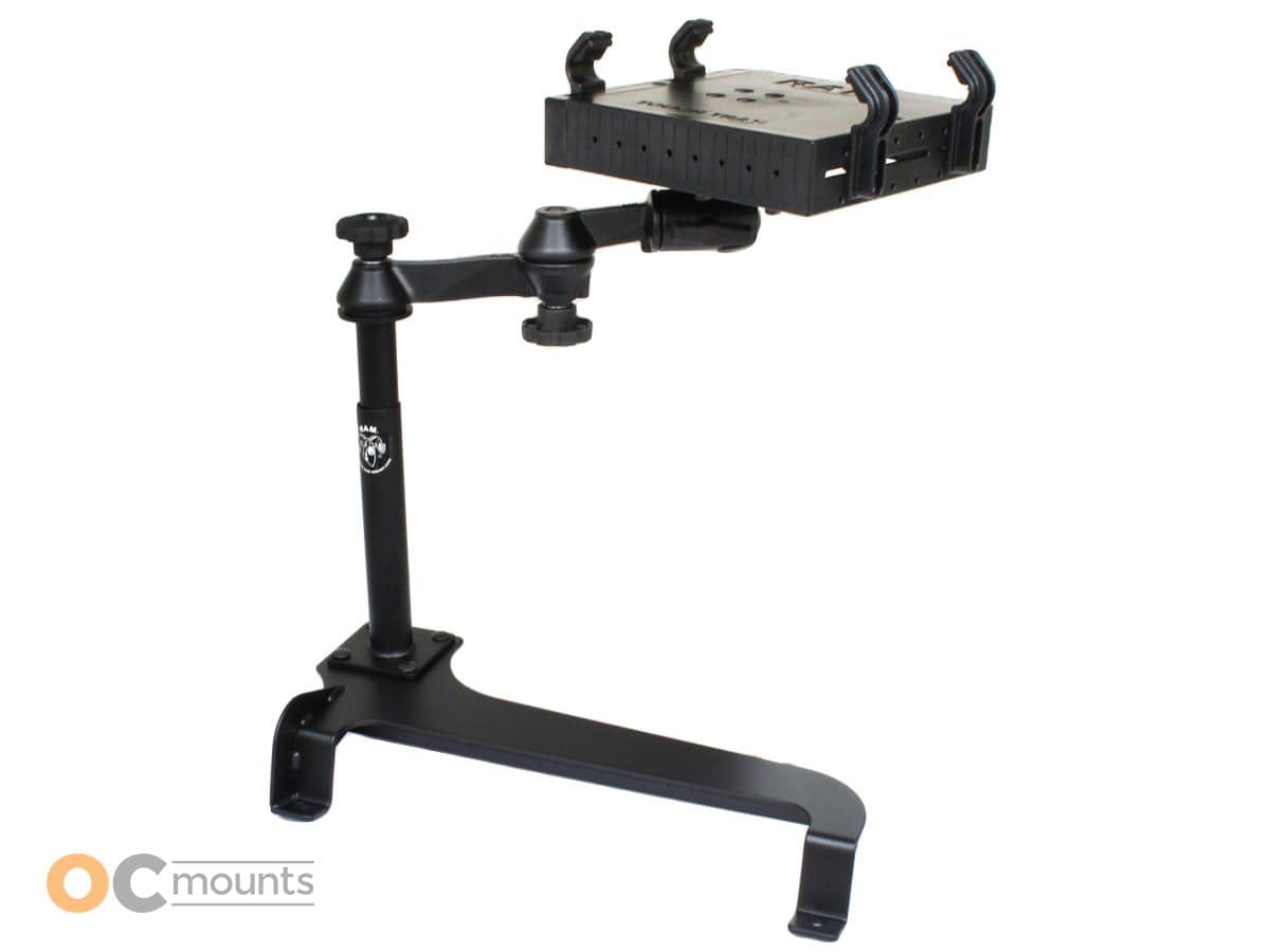 No Drill Laptop Mount for 2006-2013 Honda Ridgeline, 2013 RT, RTL, RTS, Sport - RAM-VB-132-SW1 - OC Mounts