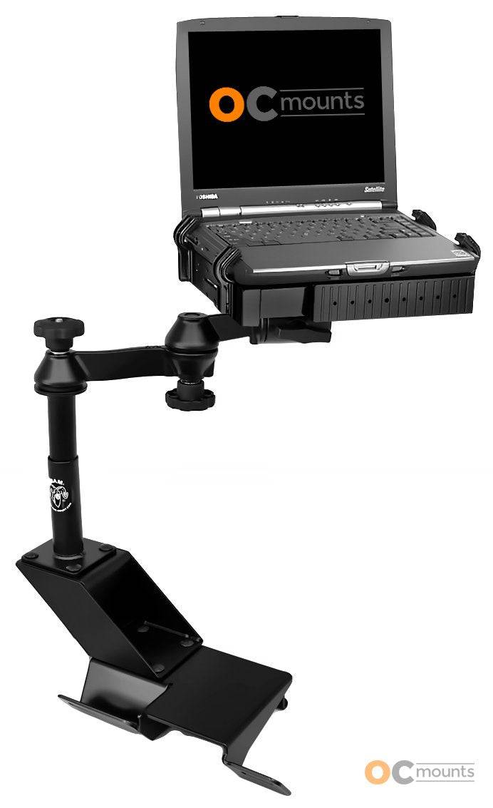 No Drill Laptop Mount for 2000-2012 Ford Ranger, 2000-06 Explorer Sport Trac - RAM-VB-113-SW1 - OC Mounts