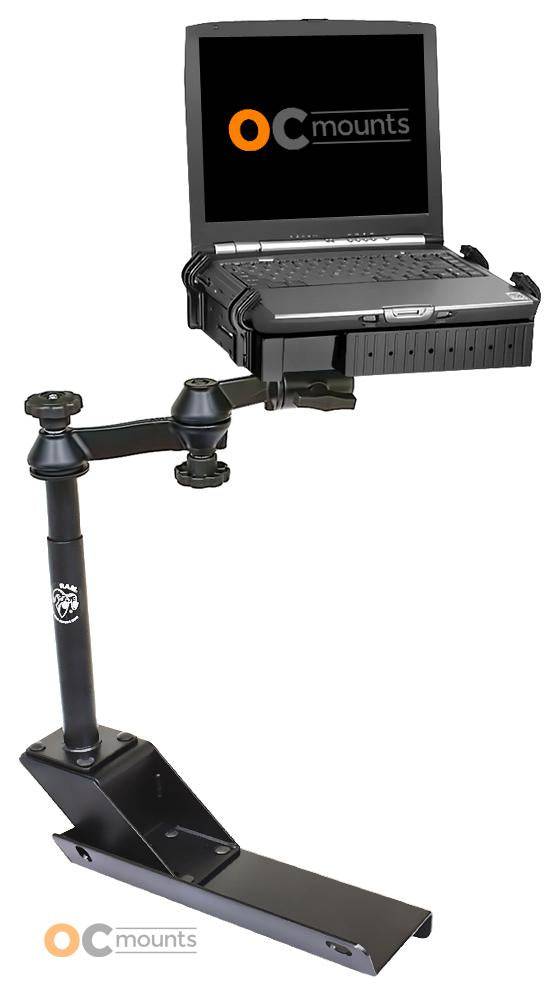 No Drill Laptop Mount for 2004-2012 Chevy Colorado and GMC Canyon - RAM-VB-116-SW1 - OC Mounts