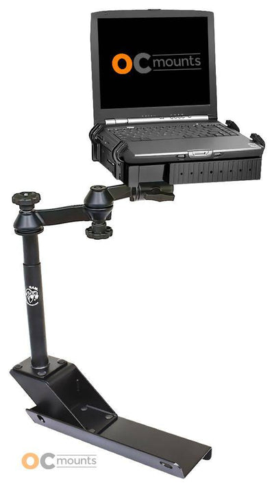 No Drill Laptop Mount for 2004-2012 Chevy Colorado and GMC Canyon - RAM-VB-116-SW1 - OC Mounts