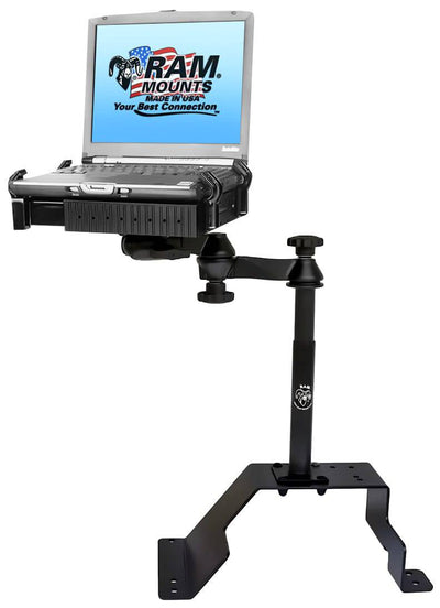 No Drill Laptop Mount for 1991-2011 Ford Crown Victoria - RAM-VB-107-SW1 - OC Mounts