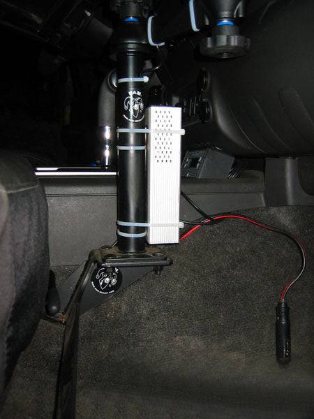 No-Drill™ Laptop Base for the Nissan Frontier, Pathfinder & Xterra - RAM-VB-154 - OC Mounts