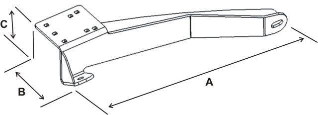 No-Drill™ Laptop Base for the Jeep Commander & Grand Cherokee - RAM-VB-142 - OC Mounts