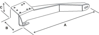 No-Drill™ Laptop Base for the Jeep Commander & Grand Cherokee - RAM-VB-142 - OC Mounts