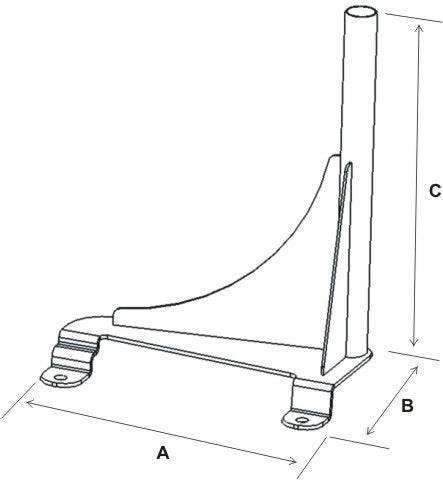 Laptop Base for the Chevrolet Astro Van - RAM-VB-136 - OC Mounts