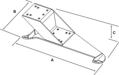 Laptop Mount for the Toyota FJ Cruiser - RAM-VB-138ST1 - OC Mounts