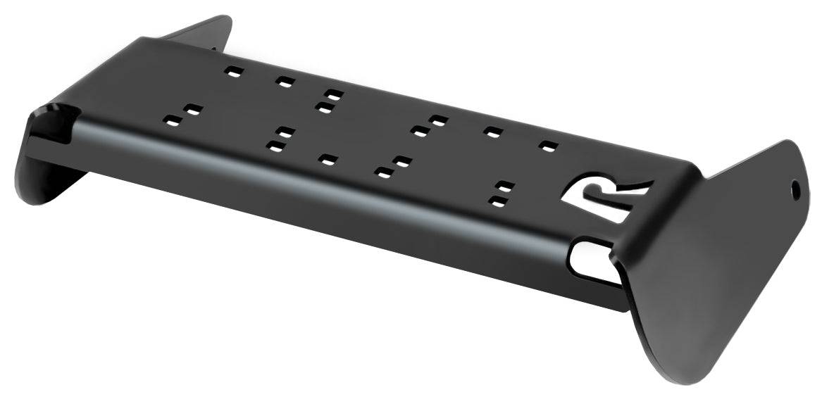 No-Drill™ Laptop Base for the Chevrolet Silverado 1500 Work Truck with 40/20/40 bench seat ONLY (2014-15) - RAM-VB-191 - OC Mounts