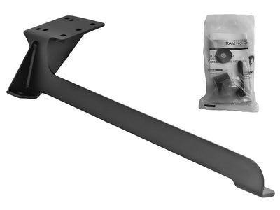 No-Drill™ Laptop Base for the Nissan Frontier, Pathfinder & Xterra - RAM-VB-154 - OC Mounts
